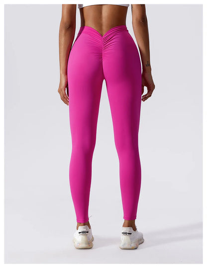 Women Seamless Leggings Sports High Waist Fitness Leggings Push Up Yoga Leggings Push Up Tight Gym Clothing Sports Workout Pants