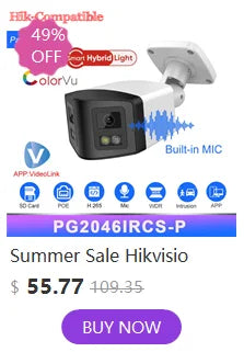 Kits de videovigilancia Hikvision 4K OEM con NVR PoE de 4 canales, reemplazan el sistema de videovigilancia con cámara IP híbrida inteligente de 8 MP DS-7604NXI-K1/4P.