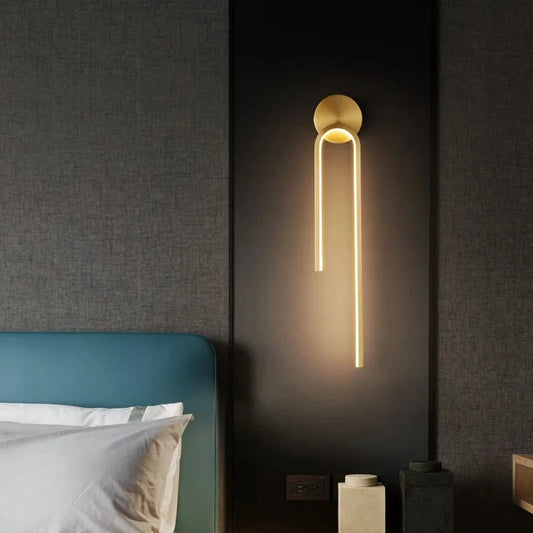 Lámparas de pared LED modernas, iluminación interior para sala de estar, dormitorio, mesita de noche, luz LED, decoración del hogar, apliques de pared