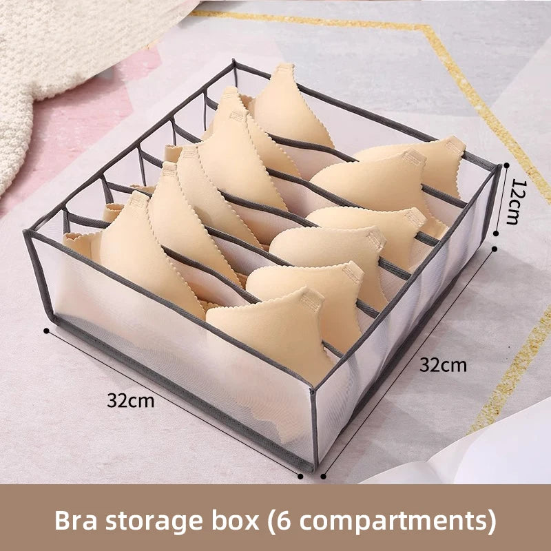Organizador de ropa, pantalones, ropa, vaqueros, caja de almacenamiento, armario, organización de ropa interior, sujetador, calcetines, compartimento, caja, armario