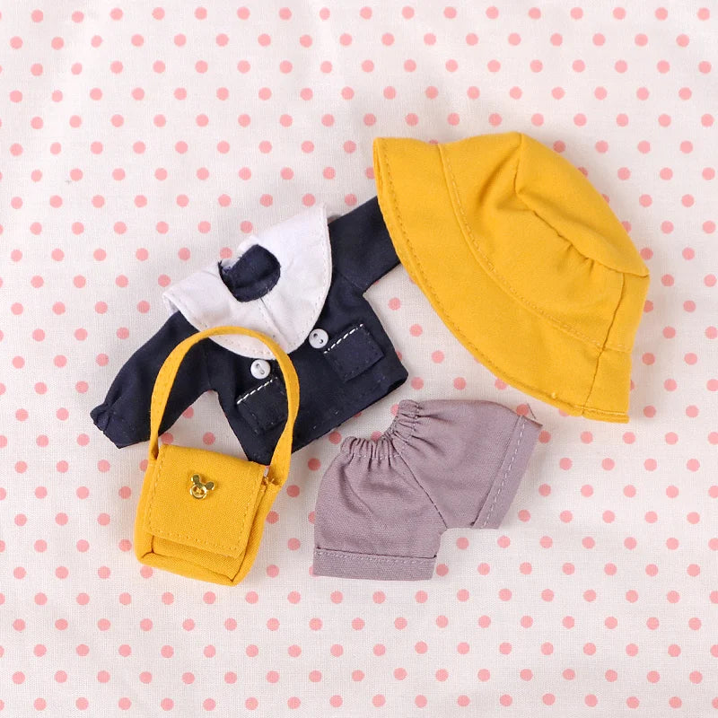 Accesorios para bebés OB11, ropa para niños, jardín de infantes, lindas tendencias, accesorios para muñecas humanoides, muñecas 1/12, juguetes geniales de anime.