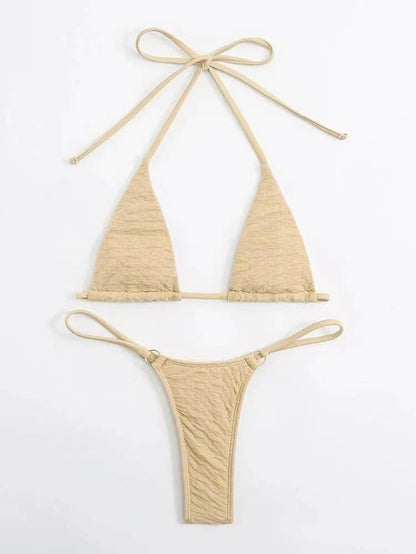 Minibikini Sexy Micro Extremo: Conjunto de Bikini 2023 con Relleno, Estilo Brasileño y Tanga Ajustada para Bañarse en el Verano