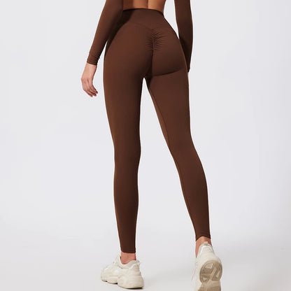 Mallas deportivas de cintura alta Ctenkevet para mujer, pantalones de gimnasia elásticos, mallas para correr, mallas de entrenamiento para mujer, medias suaves, pantalones de yoga push up.