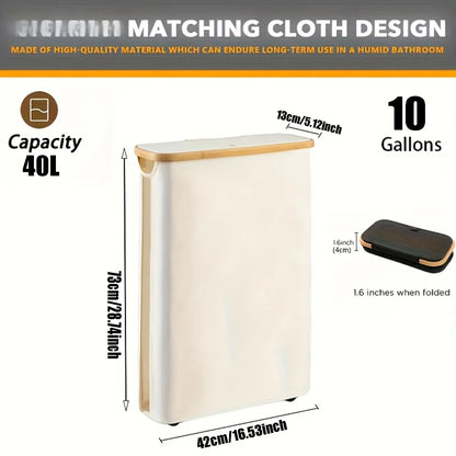 Cesta de tela Oxford de gran capacidad para ropa sucia, impermeable, plegable, para uso doméstico, cesta de almacenamiento ordenada para organizar el hogar.