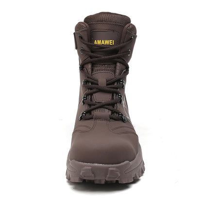 Zapatos de seguridad para el trabajo para hombres, zapatillas ligeras de trabajo protectoras, zapatos ligeros, zapatos transpirables, zapatos de trabajo antiperforación.