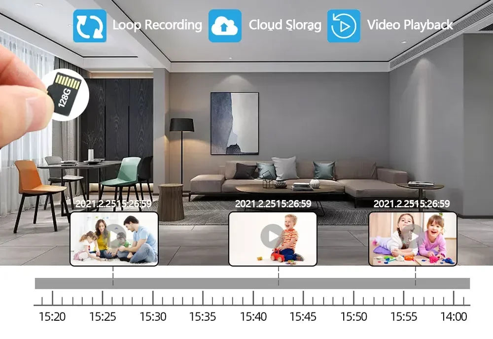 Cámara IP PTZ solar EseeCloud de 5 MP con WiFi, batería integrada, detección PIR, videovigilancia y audio bidireccional para seguridad exterior.