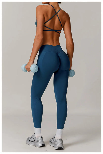 Conjunto de yoga deportivo sin costuras para mujer, 2 o 3 piezas, ropa deportiva para gimnasio, conjuntos de yoga para mujer, chándales, sujetador deportivo, leggings para gimnasio