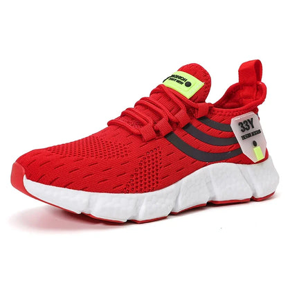 Zapatillas deportivas informales de verano para hombre, transpirables, ligeras, de malla para correr al aire libre, deportivas para correr, tenis para caminar