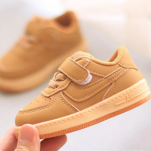 Zapatos para niños, zapatillas de correr para otoño e invierno, zapatillas de exterior antideslizantes, suela suave, zapatos deportivos para bebés y niños pequeños.