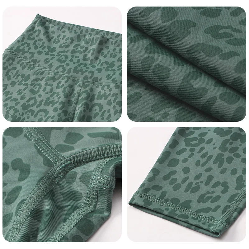 Women's Camouflage Yoga Pants High Waist Push Up Leggings Running Fitness Workout Pants Gym Legging