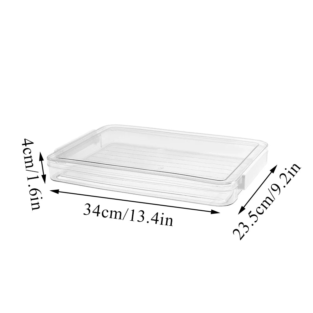 Caja para guardar documentos, documentos de escritorio, caja de clasificación de datos A4, libro de registro del hogar, bolsa para archivos, resistente al polvo y a la humedad.