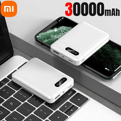 Banco de energía Xiaomi de 500000 mAh, 120 W, carga súper rápida, gran capacidad, batería externa portátil para iPhone, Huawei y Xiaomi.