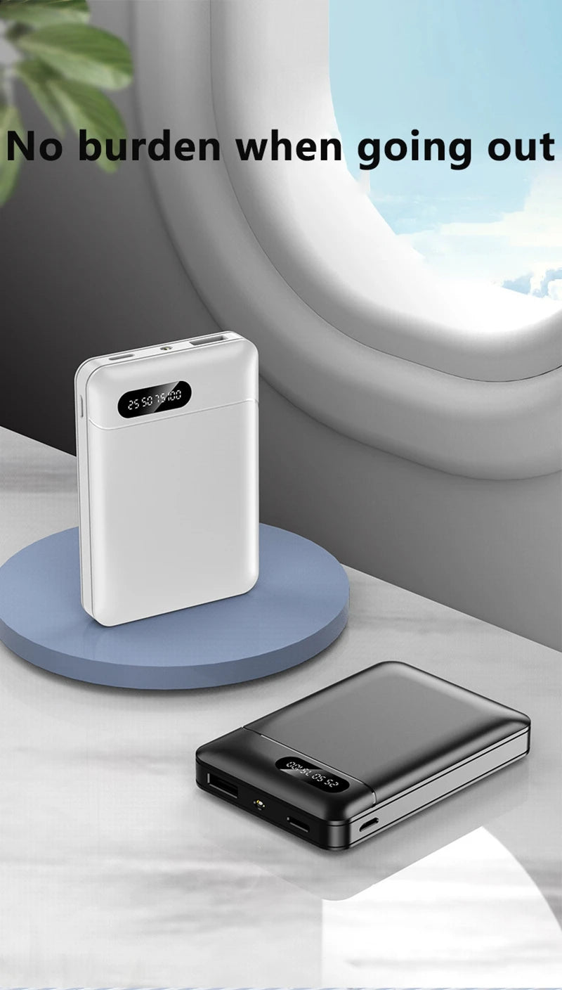 Banco de energía Xiaomi de 500000 mAh, 120 W, carga súper rápida, gran capacidad, batería externa portátil para iPhone, Huawei y Xiaomi.