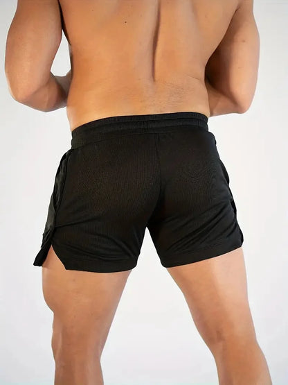 Pantalones cortos deportivos de verano para hombre, para gimnasio, fitness, correr, correr, trotar