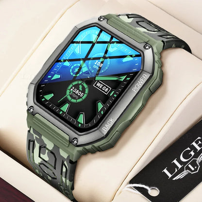 Reloj inteligente FOXBOX con seguimiento deportivo para Xiaomi, Android, GPS, militar, Bluetooth, llamadas, resistente al agua, para exteriores, 2024