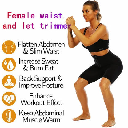 Pantalones moldeadores para mujer, faja reductora, efecto sauna de sudoración intensa, pantalones adelgazantes, control de abdomen, ropa moldeadora, leggings deportivos para gimnasio, pantalones cortos de fitness.