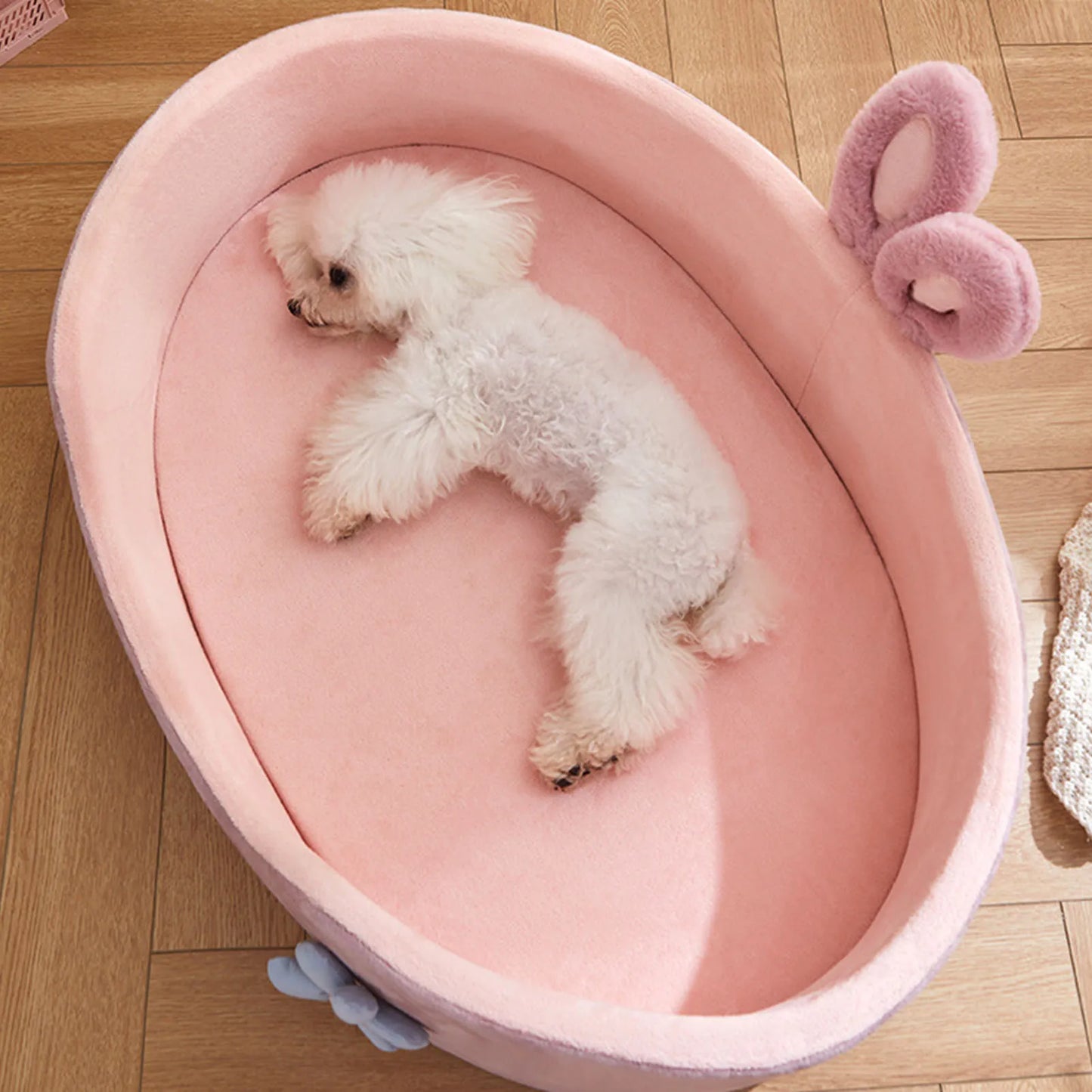 Cama desmontable para mascotas, lavable, suave, cómoda y cálida para las cuatro estaciones.