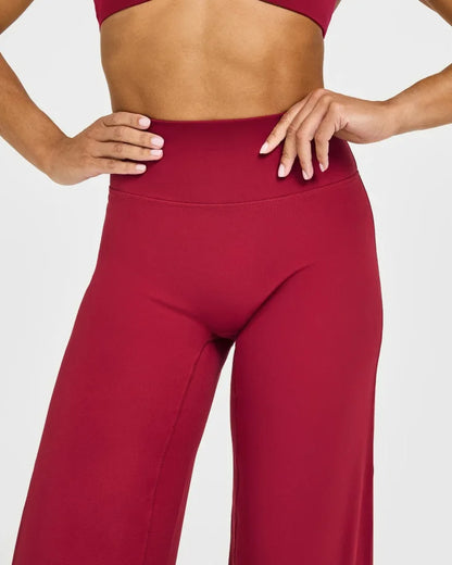 Pantalones rectos de tejido ultrasuave tipo mantequilla para mujer, pantalones de yoga de talle medio, mallas deportivas de tacto natural, leggings de pilates, pantalones deportivos para correr.