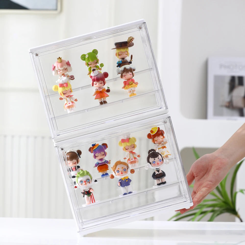 Organizador de caja de almacenamiento para dedos, organizadores de joyas, organizador de maquillaje para bolso