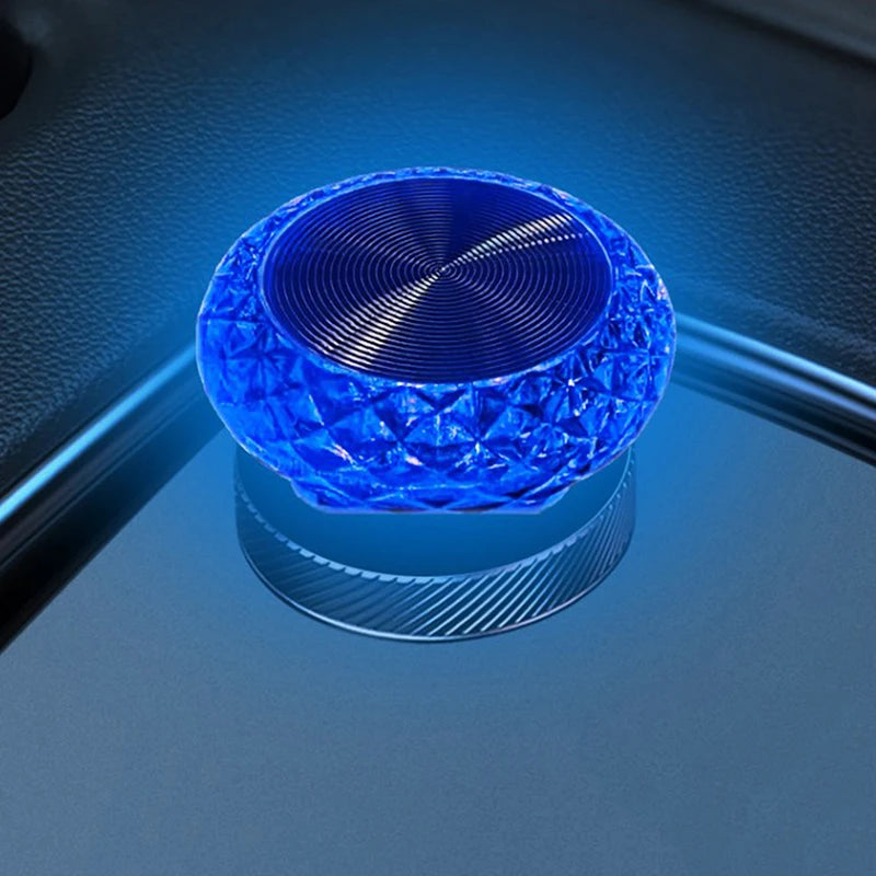 Mini luz ambiental LED portátil para coche, USB, decorativa, para interior de coche, luz de ordenador, Plug and Play.