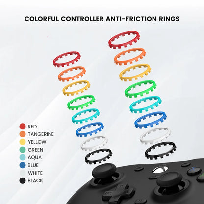 Accesorios para juegos: Carcasa de repuesto Black Desert, cable tipo C, anillo antifricción para GameSir G7 SE, G7 HE y Kaleid Gamepad.