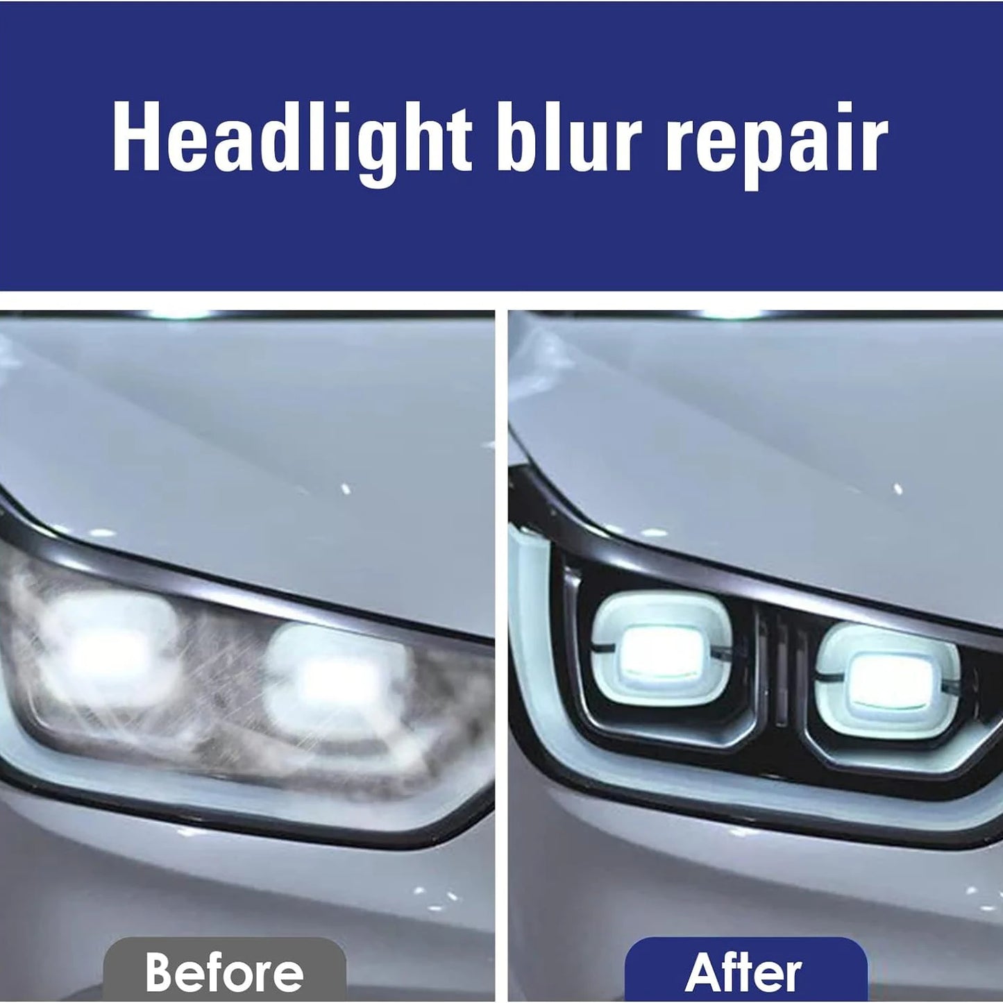 Líquido reparador de faros de coche, renovación de faros de coche, restauración, limpieza, líquido para faros de coche, pulidor de polímero, repuestos para faros de coche