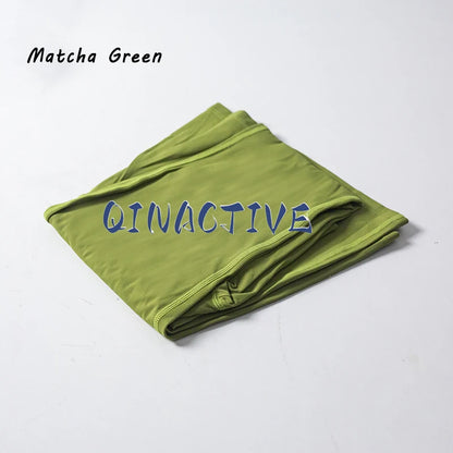 Pantalones de yoga QINACTIV para mujer, tipo flare, acampanados, de cintura alta, para fitness, gimnasio, deportes casuales y elásticos.