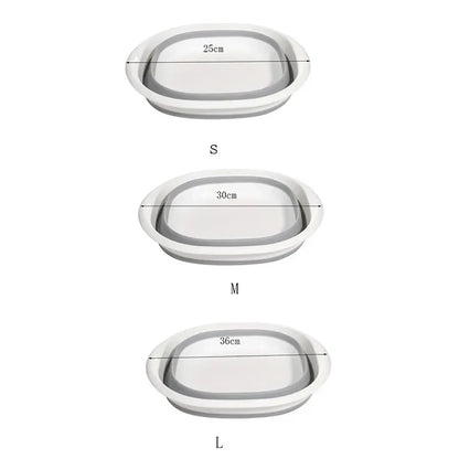 Lavabos plegables de plástico, lavabos portátiles, bañera plegable para bebés y adultos, accesorios de baño y cocina, lavabos.