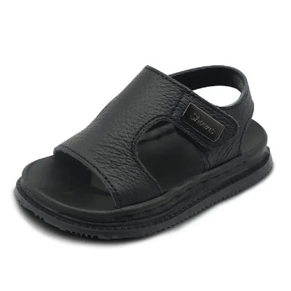 Sandalias de moda para niños, nuevas sandalias de verano para niños medianos y pequeños, suela suave, antideslizantes, con punta abierta, para playa.