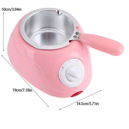 Olla eléctrica para fundir chocolate y dulces, para hacer tú mismo, fuente de chocolate, fondue, máquina para fundir chocolate, herramienta de cocina, enchufe UE 220 V