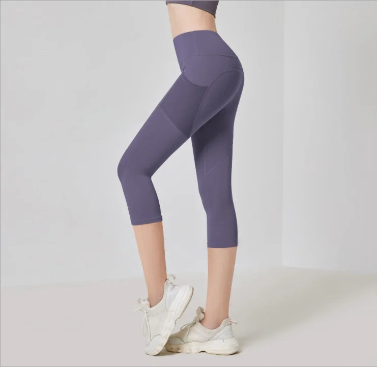 Leggings deportivos de cintura alta con bolsillos, ideales para fitness, correr y hacer ejercicio. Nuevos modelos 2023. Pantalones deportivos de secado rápido para mujer. Perfectos para entrenar y hacer yoga.