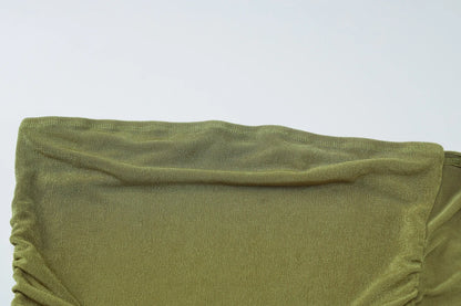 Vestido largo ajustado Hugcitar sin mangas, con espalda descubierta y escote halter. Ideal para fiestas de verano, cumpleaños y eventos especiales.