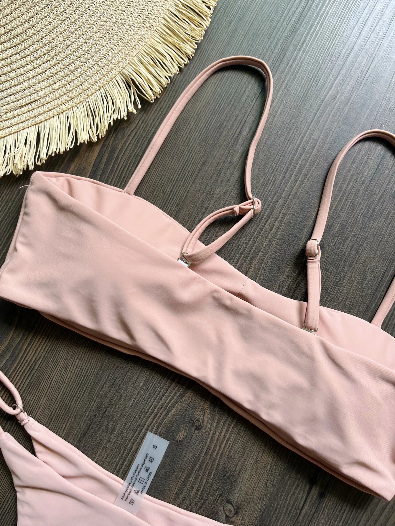 Bikini de diamantes 2025, bañador sexy para mujer, bikini bandeau con efecto push up, bañador femenino brillante, traje de baño floral, ropa de playa