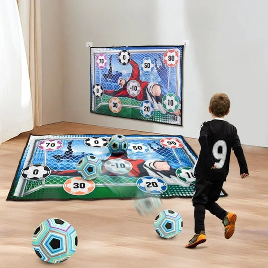 Juego de tapete de fútbol para exteriores e interiores, juguetes de fútbol multijugador, juegos competitivos de fútbol, entrenamiento de fútbol para niños, regalos para niños