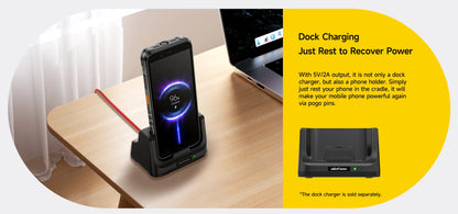 【Estreno mundial】Ulefone RugKing 4G Teléfono resistente Android 15 Hasta 16GB+256GB Smartphone resistente al agua 9600mAh NFC Versión global