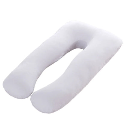 Funda de almohada de maternidad de algodón puro tipo U para embarazadas