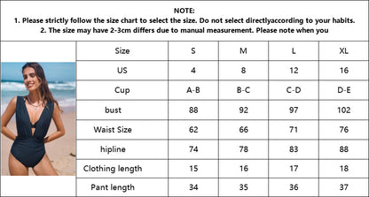 Sexy Women One Piece Swimsuit Cut Out Brazilian Bathing Suit Swimming Pool Outfit Summer Back Bikini Sets Beachwear