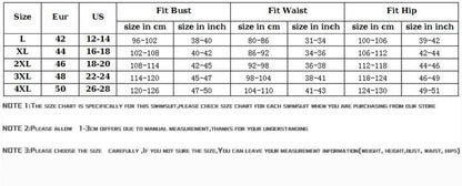 Traje de baño de talla grande para mujer, modelo 2025. Elegante conjunto de bikini para mujer, ideal para nadar. Traje de baño sexy para mujeres con curvas. Traje de baño de una pieza.