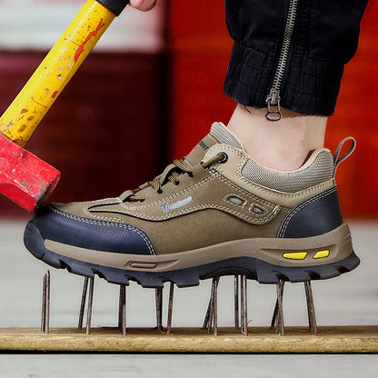 Zapatos de seguridad nuevos para hombre, zapatos de trabajo resistentes a perforaciones, zapatos de protección para hombre, botas de trabajo resistentes al desgaste, botas tácticas