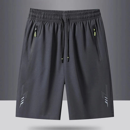 Pantalones cortos deportivos de verano para hombre, ropa deportiva moderna, pantalones cortos para correr, pantalones casuales, pantalones cortos para gimnasio, entrenamiento físico, pantalones cortos para correr, hombres, negro y gris