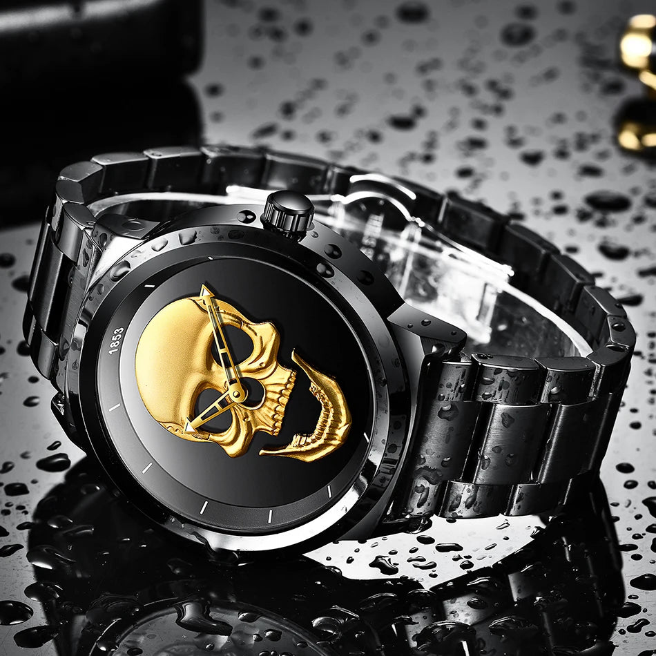 Relojes deportivos LIGE para hombre, marca superior, reloj de cuarzo de lujo para hombre, reloj de pulsera de acero inoxidable resistente al agua para hombre, reloj Masculino