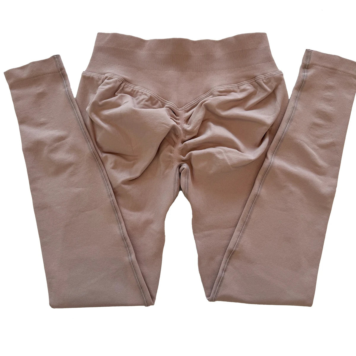 Leggings deportivas sin logo para mujer, efecto push-up, cintura baja, sin costuras, para gimnasio, yoga y entrenamiento.