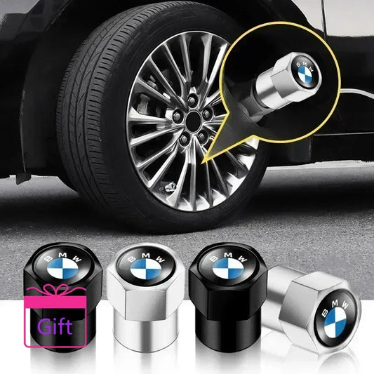 Juego de 4 tapas de válvula de aire para neumáticos de coche de metal para BMW M Performance E36 E60 E90 X2 X1 X3 X5 E46 E39 E70 M3 M5 M6