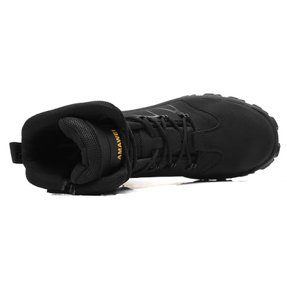 Zapatos de seguridad para el trabajo para hombres, zapatillas ligeras de trabajo protectoras, zapatos ligeros, zapatos transpirables, zapatos de trabajo antiperforación.