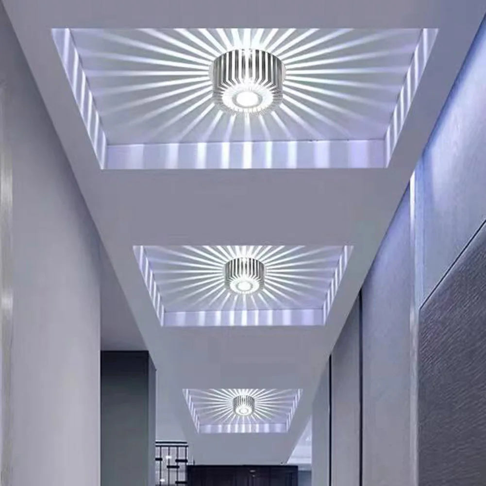 Lámparas de techo LED que brillan intensamente, aplique de pared, foco de techo de bajo consumo para sala de estar, pasillo, lámpara de pasillo, decoración del hogar