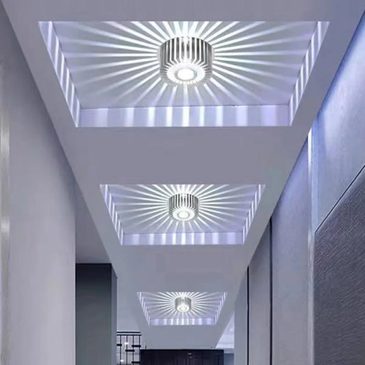 Lámparas de techo LED que brillan intensamente, aplique de pared, foco de techo de bajo consumo para sala de estar, pasillo, lámpara de pasillo, decoración del hogar