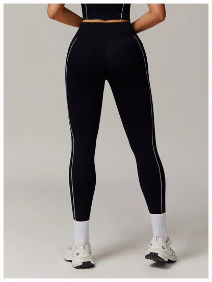 Women's Gym High Waist Yoga Pants Fitness Workout Training Running Pants Women Slim Gym Clothing Quick Dry Jogging Workout Pants