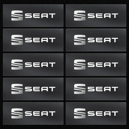Pegatinas de metal 3D para decoración interior de coche, insignias, calcomanías de estilo para Seat Cupra, León 5F, Ibiza 6L, 6J, León 1P, cojín