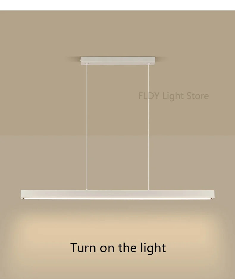 Lámpara de araña para comedor, lámpara nórdica moderna para mesa de comedor, lámpara de bar, luces para restaurante, luces de cocina, lámparas LED de tira para oficina.