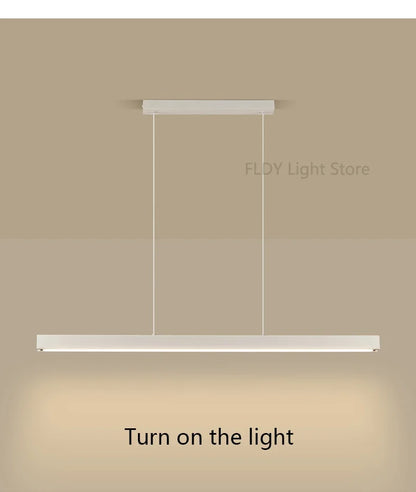 Lámpara de araña para comedor, lámpara nórdica moderna para mesa de comedor, lámpara de bar, luces para restaurante, luces de cocina, lámparas LED de tira para oficina.